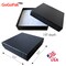 MADE IN USA - 100 Boxes - Black Embossed Jewelry Boxes with Cotton Filling - 3.5"x3.5"x7/8"